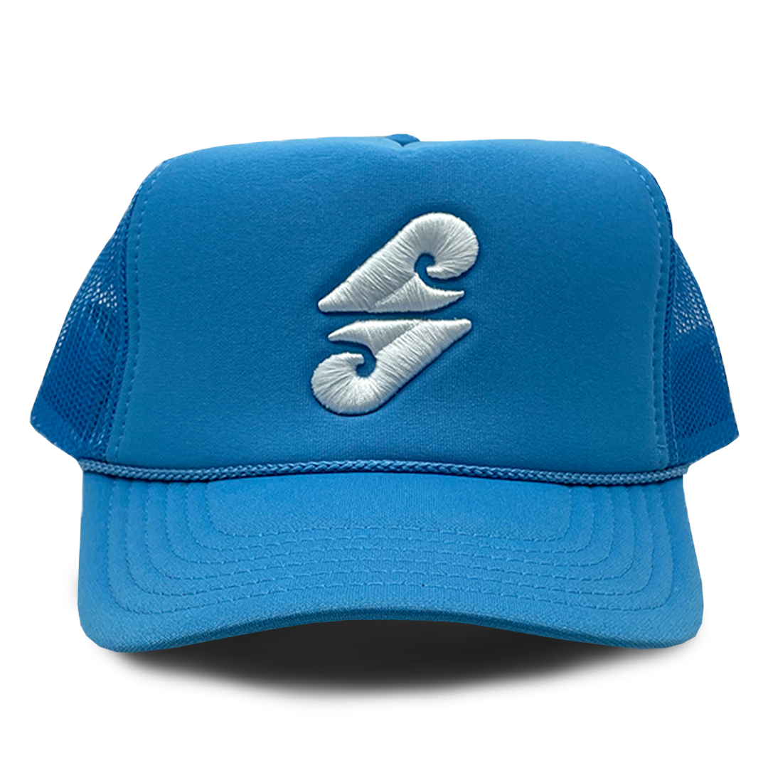 S Trucker Hat (Bolt Blue)