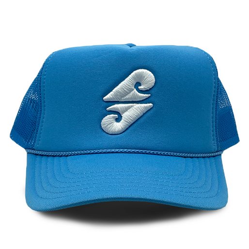 S Trucker Hat (Bolt Blue)