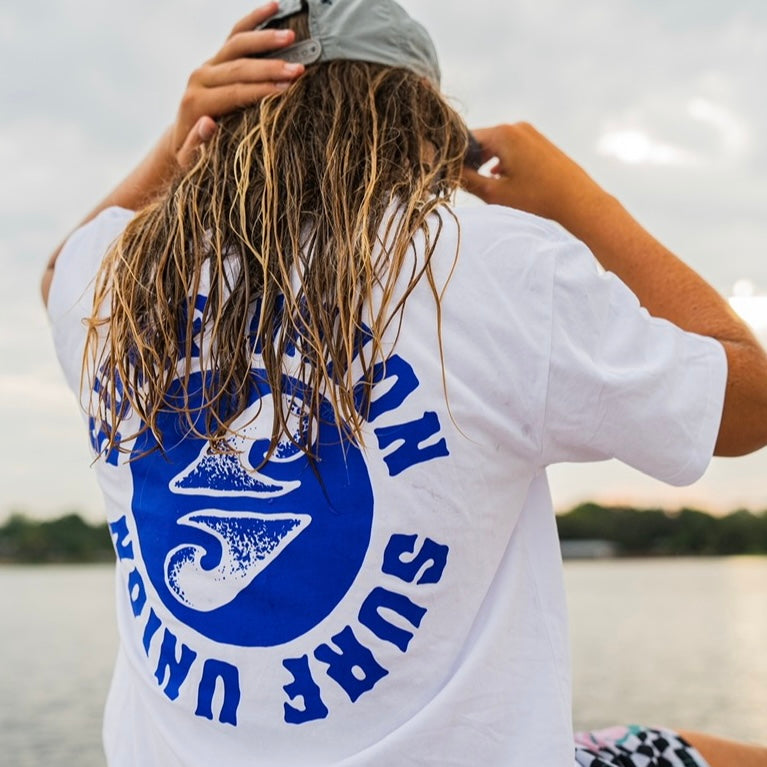 Lake Watch Tee (Blue) – Surf Union